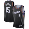Jdoa P.Suns #15 Devin Booker Black Swingman Jerseys - Statement Edition