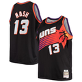 Jdoa P.Sunss #13 Steve Nash Mitchell & Ness Black 1996-1997 Big & Tall Hardwood Classics Swingman Jerseys