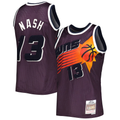 Jdoa P.Sunss #13 Steve Nash Mitchell & Ness Purple 1996-1997 Hardwood Classics Off-Court Swingman Jerseys