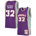 Jdoa P.Sunss #32 Jason Kidd Mitchell & Ness Purple Big & Tall Hardwood Classics 2000-2001 Swingman Jerseys