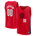 Jdoa PT.Blazers Fanatics Red Fast Break Replica Jerseys - Statement Edition