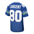 Jdoa S.Seahawks 1985 #80 Steve Largent Mitchell & Ness Royal Authentic Throwback Retired Player Stitched Puhic Jersey