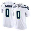 Jdoa S.Seahawks #0 DeMarcus Lawrence Player White Limited Vapor F.U.S.E. Home Game Stitched Jerseys