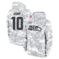 Jdoa S.Seahawks #10 Cooper Kupp Player Arctic Camo Limited Salute to Service Pullover Hoodies Game Stitched Jerseys