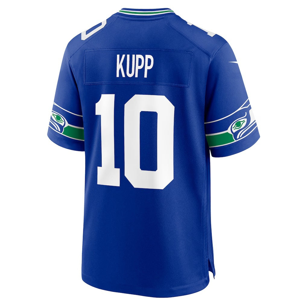Jdoa S.Seahawks #10 Cooper Kupp Royal Alternate 50th Season Game Stitched Jerseys