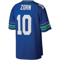 Jdoa S.Seahawks #10 Jim Zorn Mitchell & Ness Royal Legacy Replica Jersey