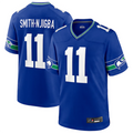 Jdoa S.Seahawks #11 Jaxon Smith-Njigba Royal Throwback Player Game Stitched American Stitched Jerseys