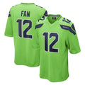 Jdoa S.Seahawks #12 12th Fan Player Green Home Game Stitched Jerseys