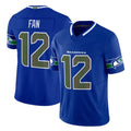 Jdoa S.Seahawks #12 12th Fan Player Royal Rivalries Vapor Limited Home Game Stitched Jerseys