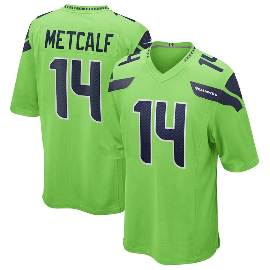 Jdoa S.Seahawks #14 Sam Darnold Player Green Home Game Football Jersey