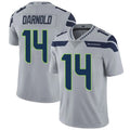 Jdoa S.Seahawks #14 Sam Darnold Player Grey Vapor Limited Football Jerseys