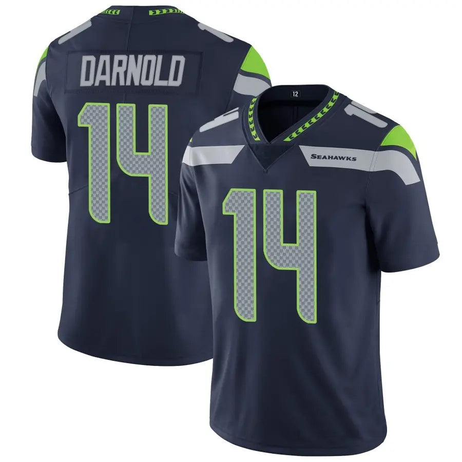 Jdoa S.Seahawks #14 Sam Darnold Player Navy Vapor Limited Football Jerseys
