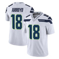 Jdoa S.Seahawks #18 Elijah Arroyo Player White Limited Vapor Untouchable Home Game Stitched Jerseys