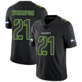 Jdoa S.Seahawks #21 Devon Witherspoon Player Black Impact Limited Stitched Jerseys