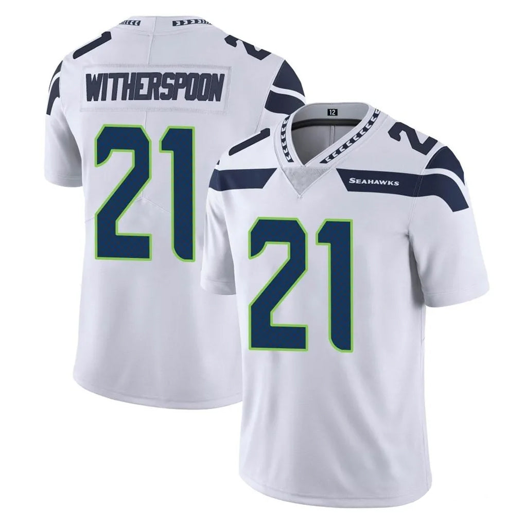 Jdoa S.Seahawks #21 Devon Witherspoon Player White Limited Vapor Untouchable Home Game Stitched Jerseys