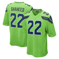 Jdoa S.Seahawks #22 Rashid Shaheed Player Green Home Game Stitched Jerseys