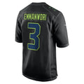 Jdoa S.Seahawks #3 Nick Emmanwori Black Fashion Game Jersey