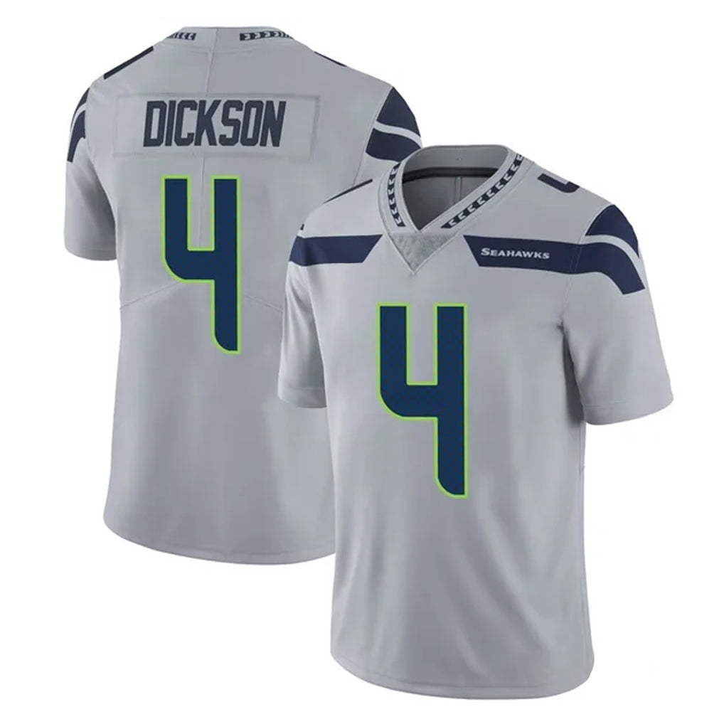 Jdoa S.Seahawks #4 Michael Dickson Player Gray Limited Vapor Untouchable Home Game Stitched Jerseys