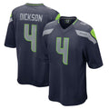 Jdoa S.Seahawks #4 Michael Dickson Player Navy Home Game Stitched Jerseys