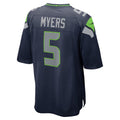 Jdoa S.Seahawks #5 Jason Myers Game College Navy Stitched Jerseys