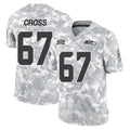 Jdoa S.Seahawks #67 Charles Cross Player Arctic Camo Limited Salute To Service Home Game Stitched Jerseys