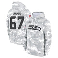 Jdoa S.Seahawks #67 Charles Cross Player Arctic Camo Limited Salute to Service Pullover Hoodies Game Stitched Jerseys