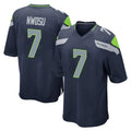 Jdoa S.Seahawks #7 Uchenna Nwosu Player Navy Home Game Stitched Jerseys