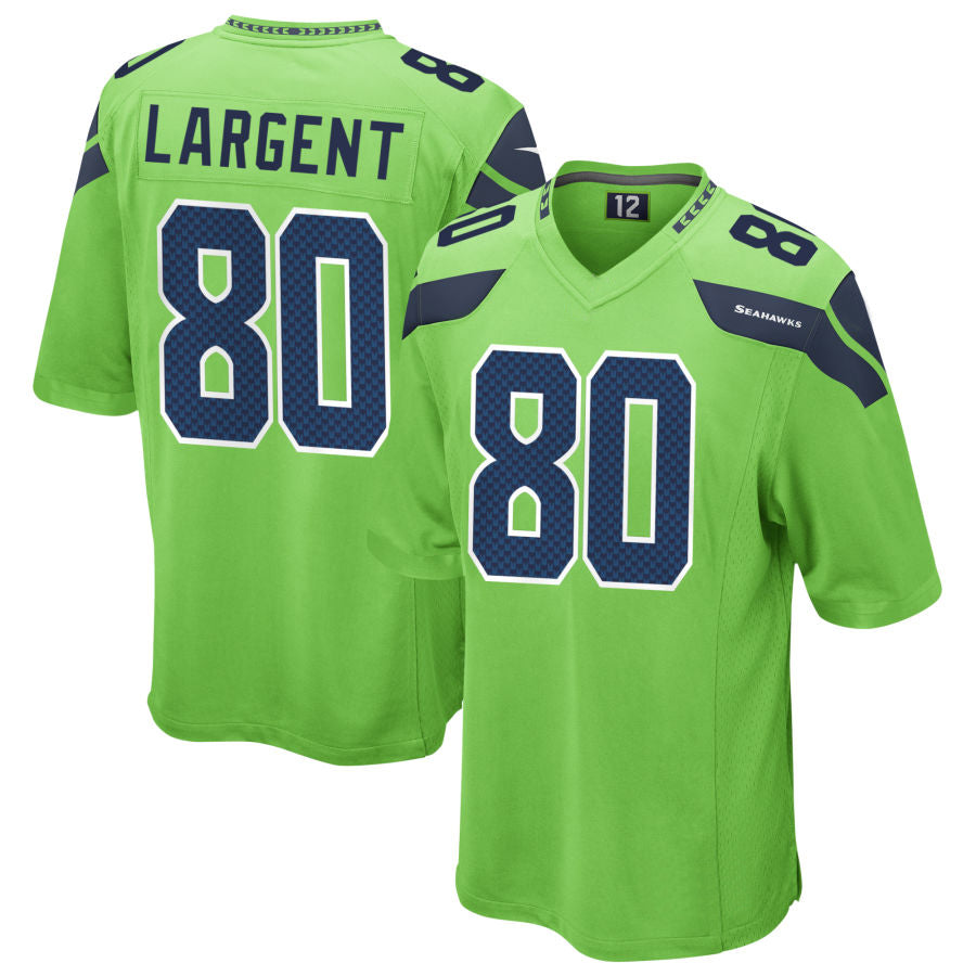 Jdoa S.Seahawks #80 Steve Largent Player Green Game Stitched Jerseys