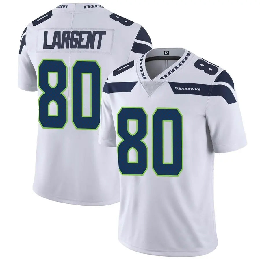 Jdoa S.Seahawks #80 Steve Largent Player White Vapor Limited Stitched Jerseys
