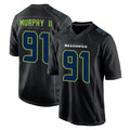Jdoa S.Seahawks #91 Byron Murphy II Player Black Limited Fashion Home Game Stitched Jerseys