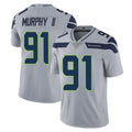Jdoa S.Seahawks #91 Byron Murphy II Player Gray Limited Vapor Untouchable Home Game Stitched Jerseys