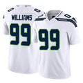 Jdoa S.Seahawks #99 Leonard Williams Player White Limited Vapor F.U.S.E. Home Game Stitched Jerseys