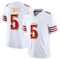 Jdoa SF.49ers #5 Mike Evans Player White 2025 Rivalries Collection Game Limited Stitched Jerseys