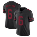 Jdoa SF.49ers #6 Malik Mustapha Player Black Alternate Limited Vapor Untouchable Home Game Stitched Jerseys