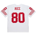 Jdoa SF.49ers #80 Jerry Rice Mitchell & Ness White 1994 Legacy Replica Jersey