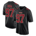 Jdoa SF.49ers #97 Nick Bosa Player Black Fashion Home Game Stitched Jerseys