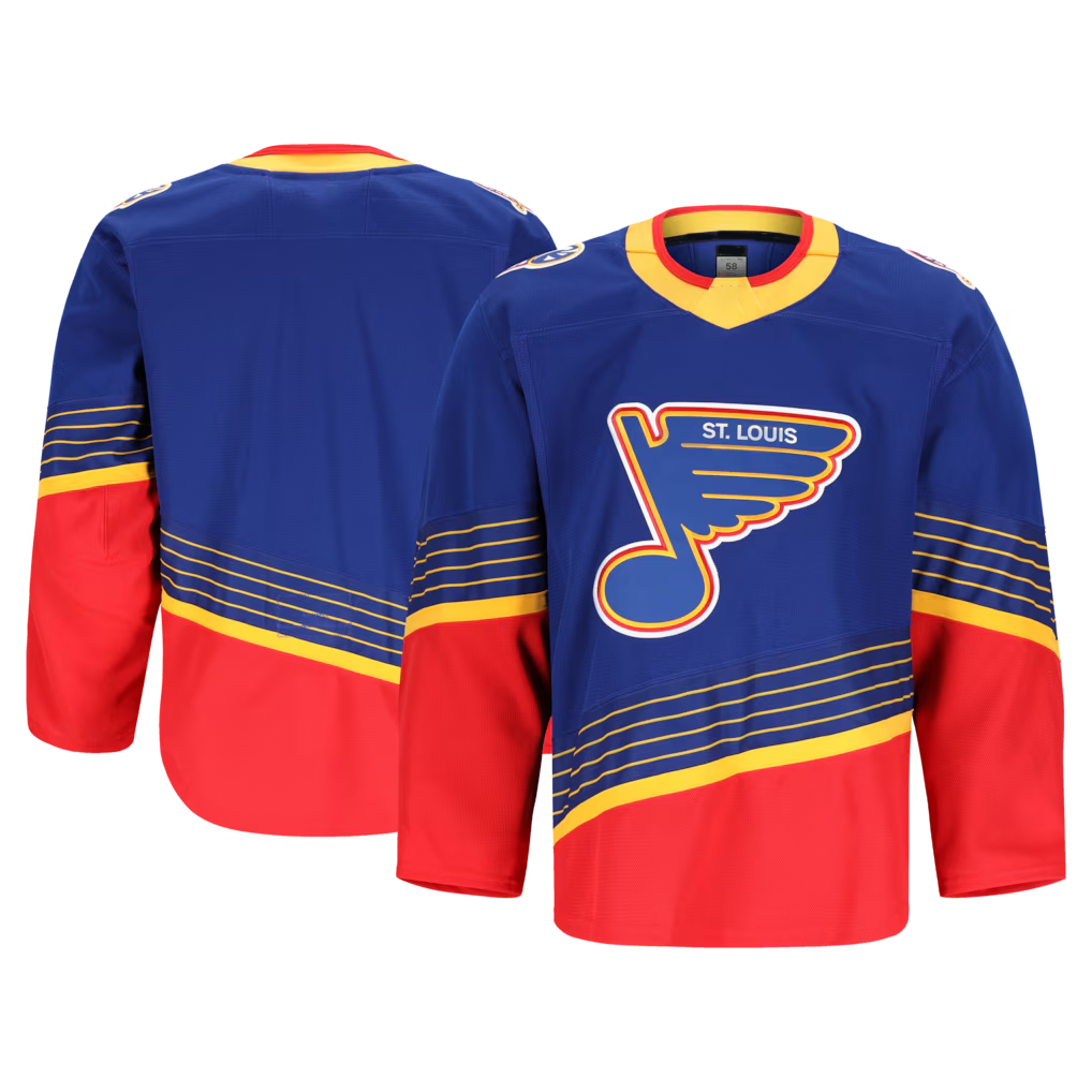 Jdoa St.L.Blues Blue Alternate 2 Authentic Pro Jerseys