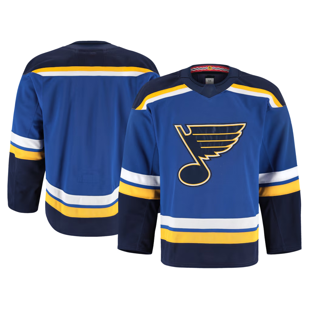 Jdoa St.L.Blues Blue Alternate Authentic Pro Jerseys
