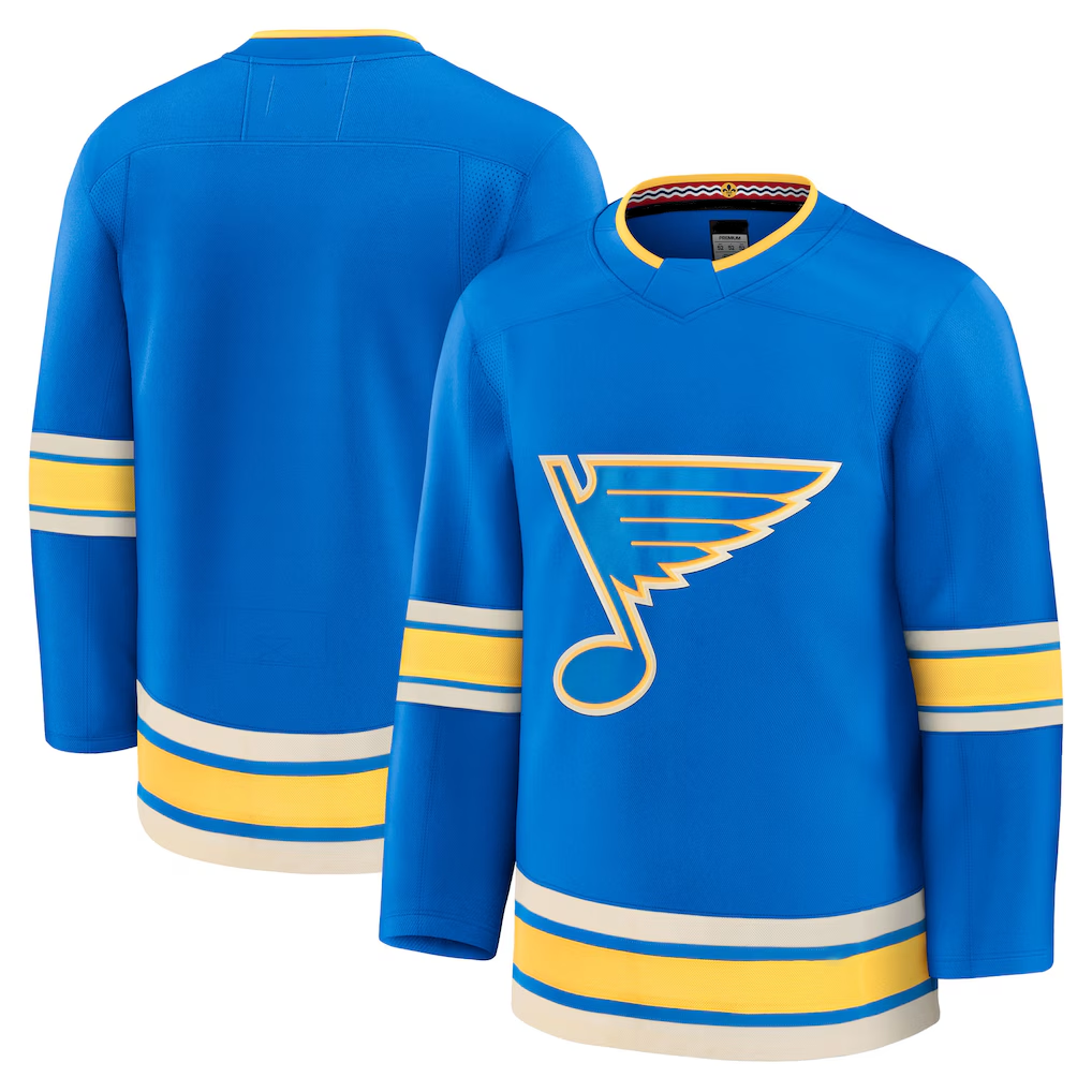 Jdoa St.L.Blues Blue Alternate Premium Jerseys