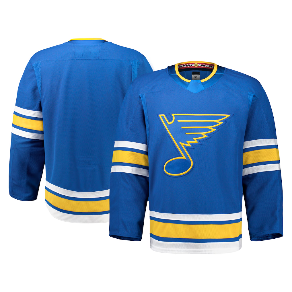 Jdoa St.L.Blues Blue Home Authentic Pro Jerseys