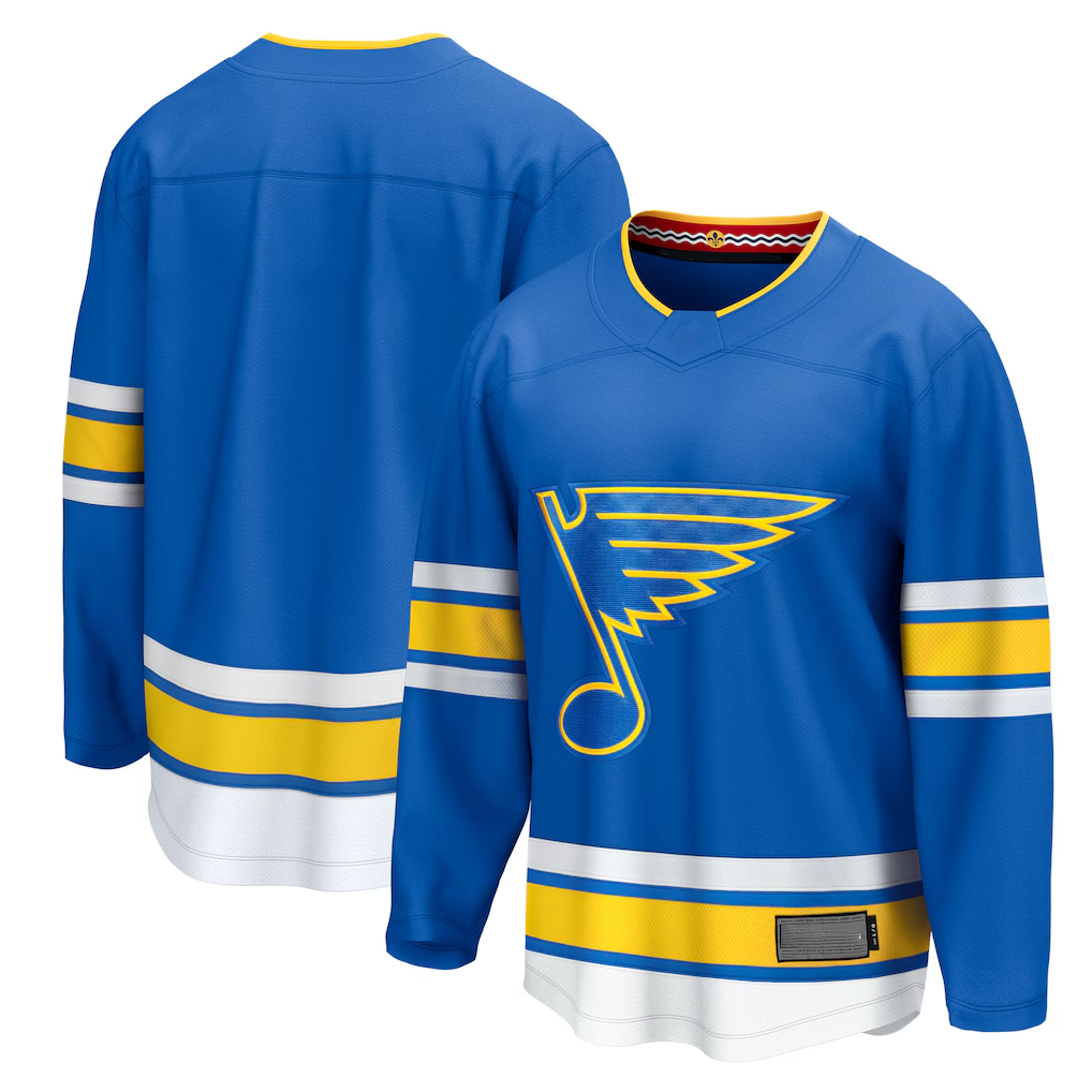 Jdoa St.L.Blues Blue Home Breakaway Jerseys