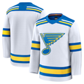 Jdoa St.L.Blues White Away Premium Jerseys