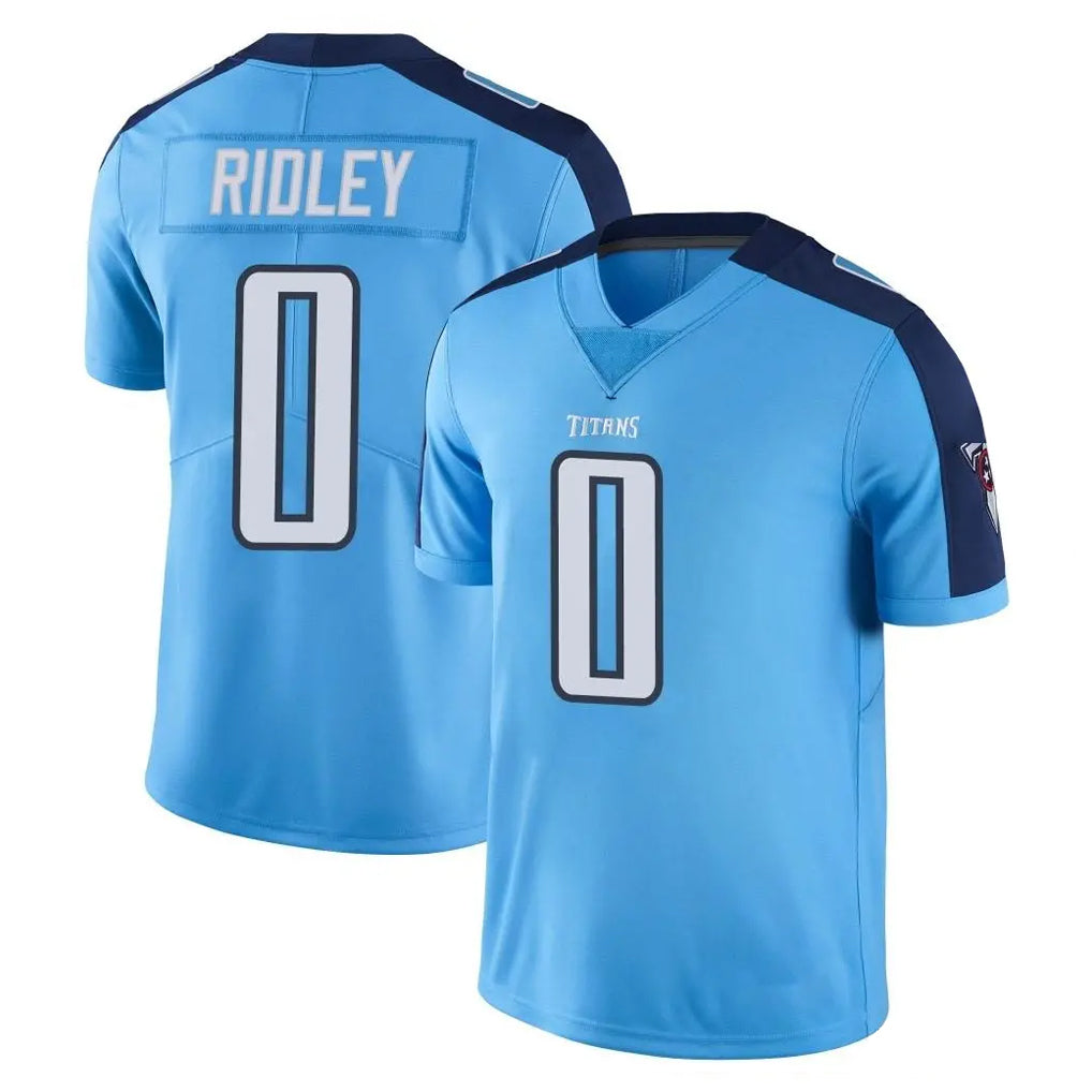 Jdoa T.Titans #0 Calvin Ridley Player Light Blue Limited Color Rush Home Game Stitched Jerseys