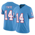Jdoa T.Titans #14 Carnell Tate Player Light Blue Limited Vapor F.U.S.E. Home Game Stitched Jerseys