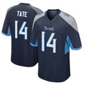 Jdoa T.Titans #14 Carnell Tate Player Navy Home Game Stitched Jerseys