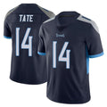 Jdoa T.Titans #14 Carnell Tate Player Navy Limited Vapor Untouchable Home Game Stitched Jerseys
