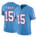 Jdoa T.Titans #15 Keldric Faulk Player Light Blue Limited Vapor F.U.S.E. Home Game Stitched Jerseys