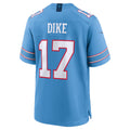 Jdoa T.Titans #17 Chimere Dike Light Blue Team Game Stitched Jerseys
