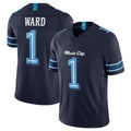 Jdoa T.Titans #1 Cameron Ward Player Navy 2026 Rivalries Collection Limited Home Game Stitched Jerseys