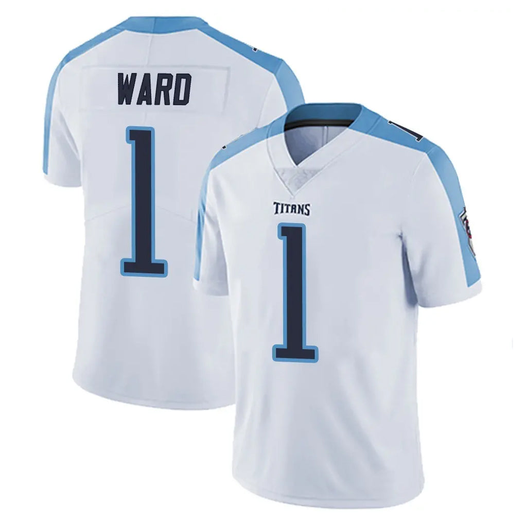 Jdoa T.Titans #1 Cameron Ward Player White Limited Vapor Untouchable Home Game Stitched Jerseys